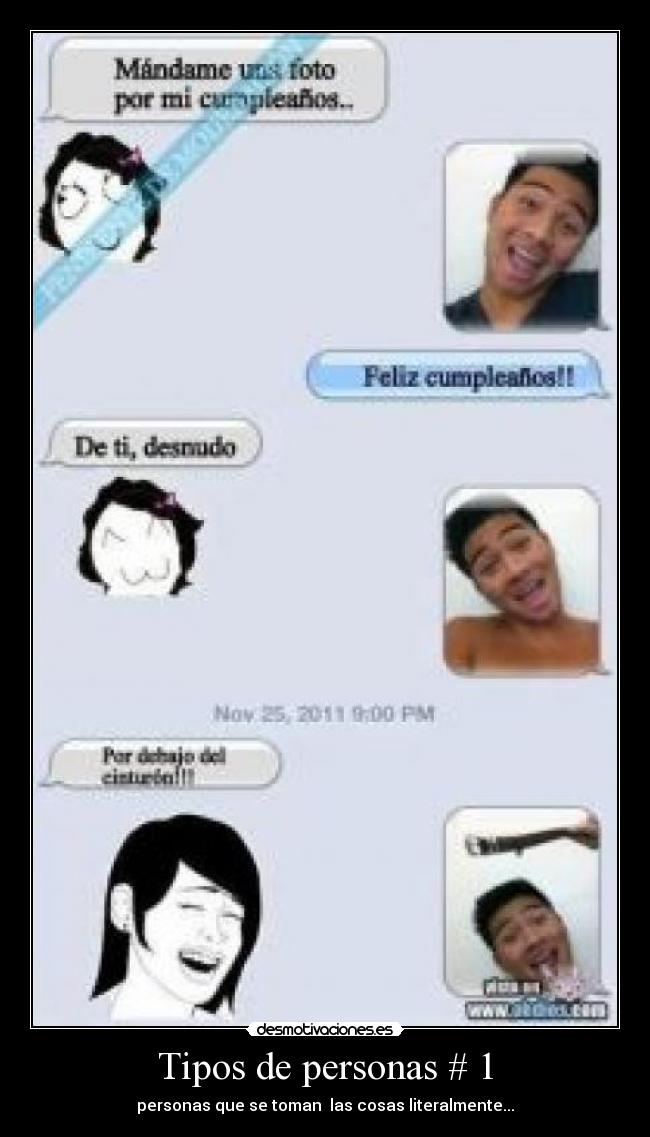 Tipos de personas # 1 -