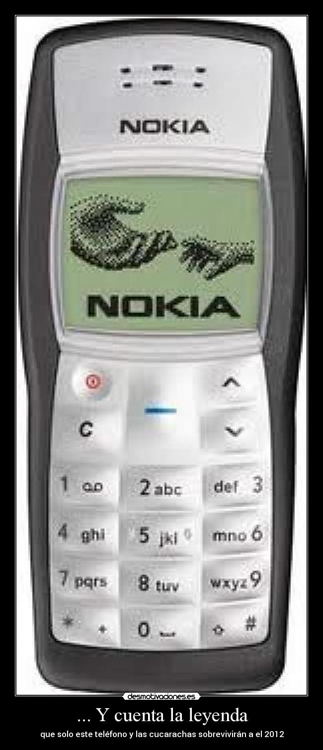 carteles nokia 1108 cucarachas 2012 desmotivaciones