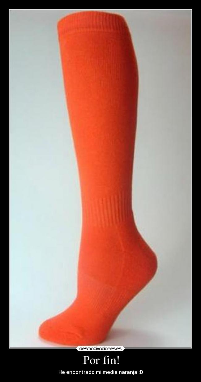 Por fin! - He encontrado mi media naranja :D