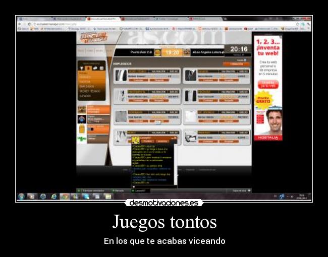 Juegos tontos - En los que te acabas viceando