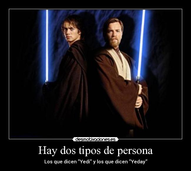 Hay dos tipos de persona - 