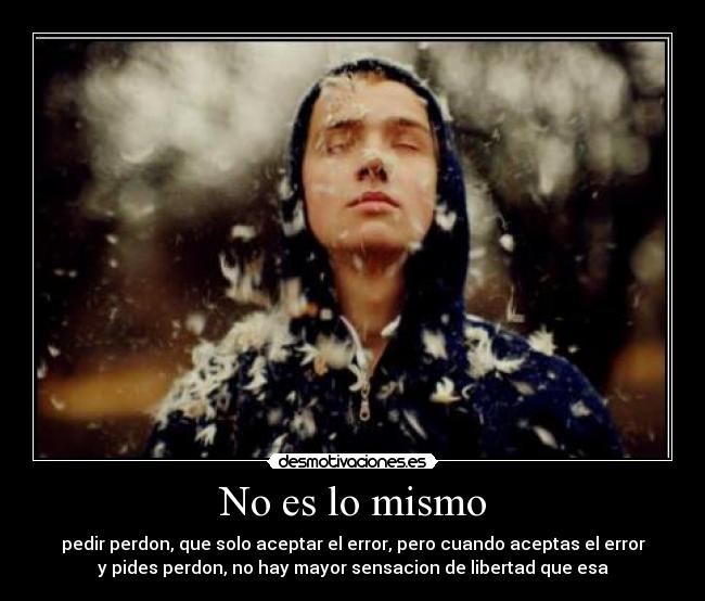 No es lo mismo - 