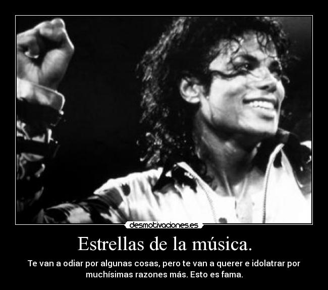 Estrellas de la música. - 