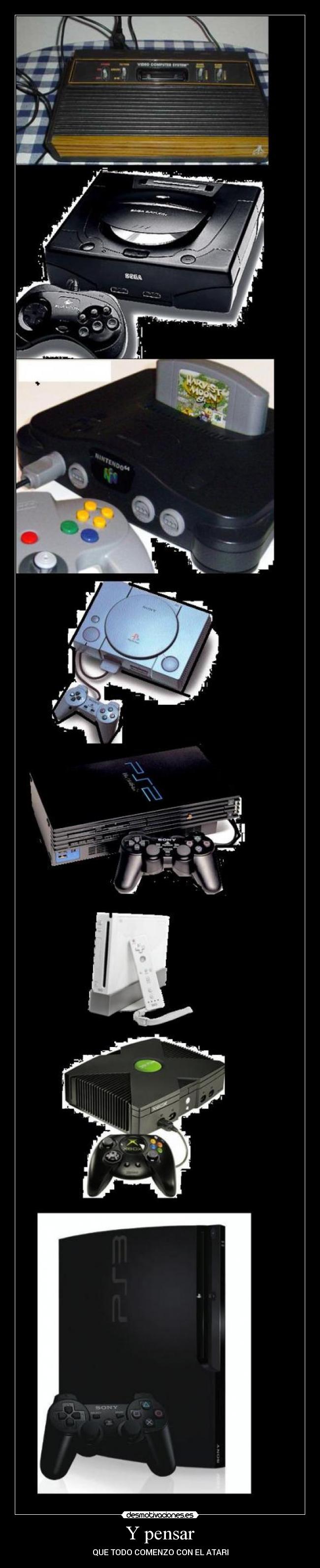 Y pensar - QUE TODO COMENZO CON EL ATARI