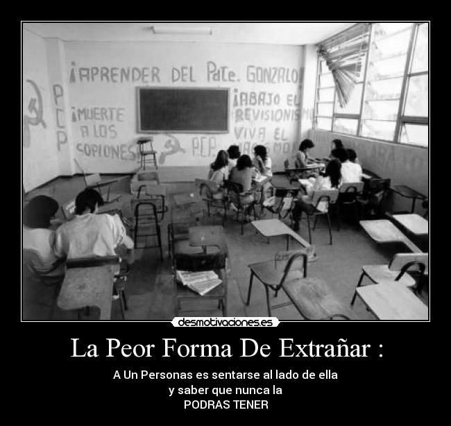 carteles peor forma extranar desmotivaciones