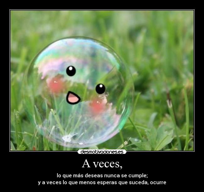 A veces, - 