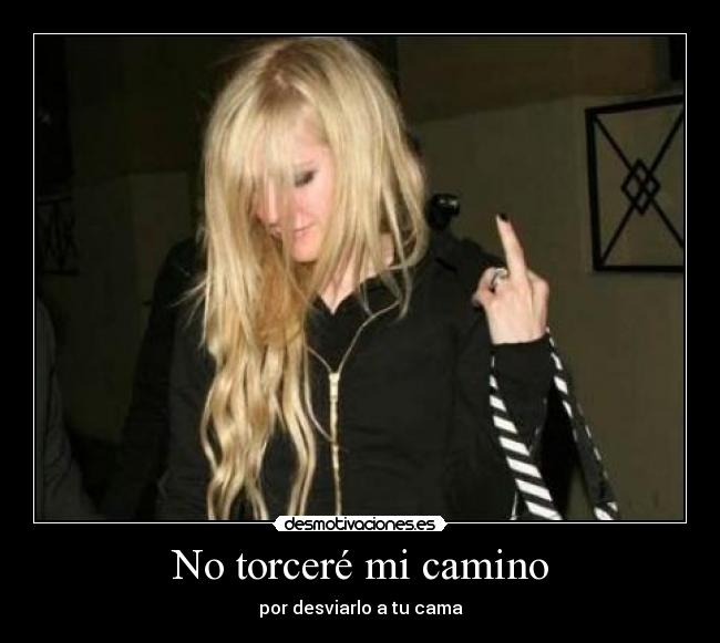 No torceré mi camino -