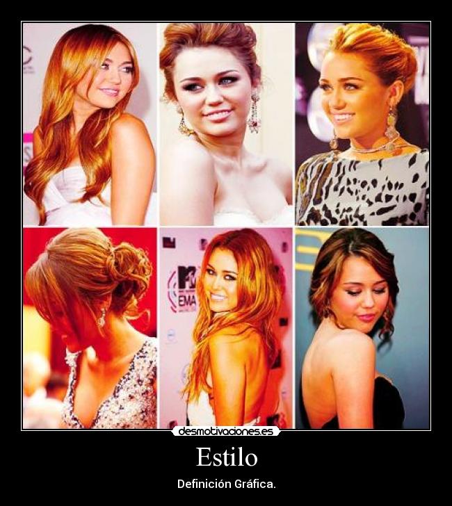 Estilo - Definición Gráfica.