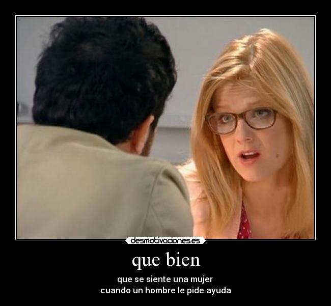 que bien -