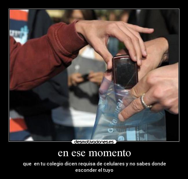 en ese momento - 