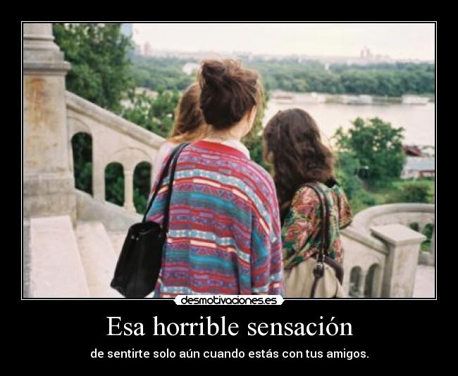 Esa horrible sensación - 