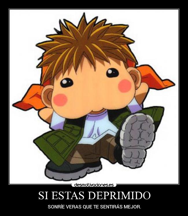 SI ESTAS DEPRIMIDO -