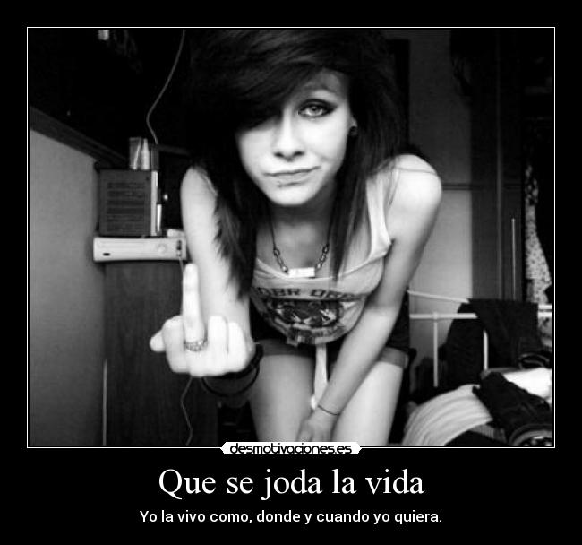 Que se joda la vida - 