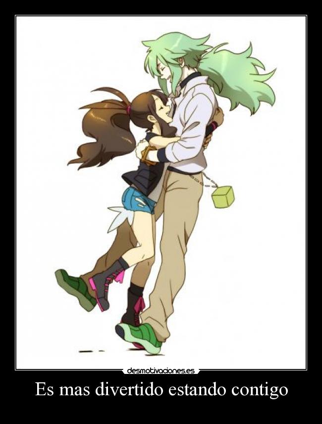 Es mas divertido estando contigo -