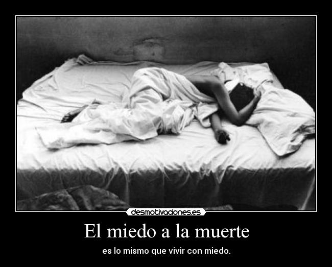 El miedo a la muerte -