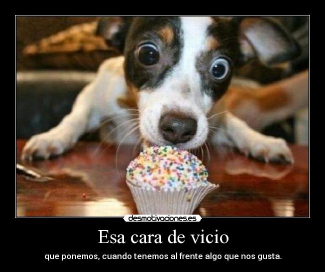 Esa cara de vicio - 