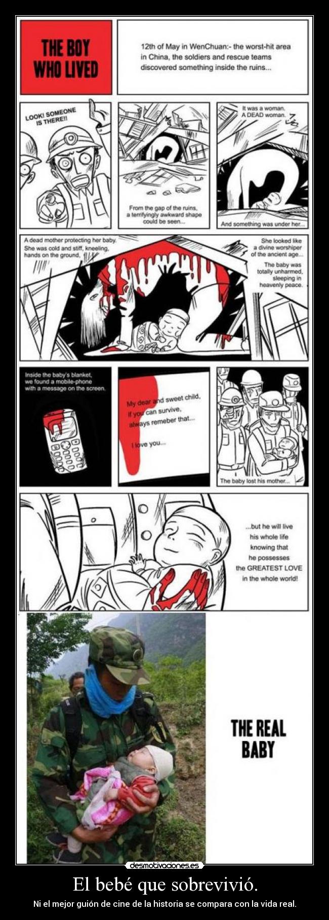 El bebé que sobrevivió. -