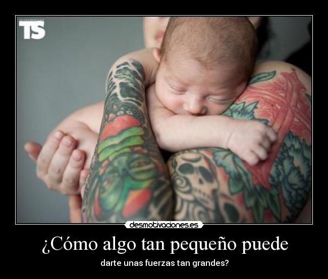 ¿Cómo algo tan pequeño puede -