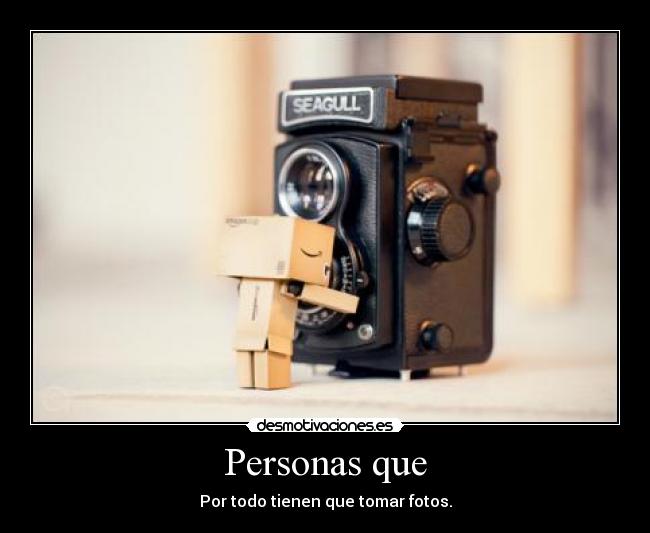 Personas que - 