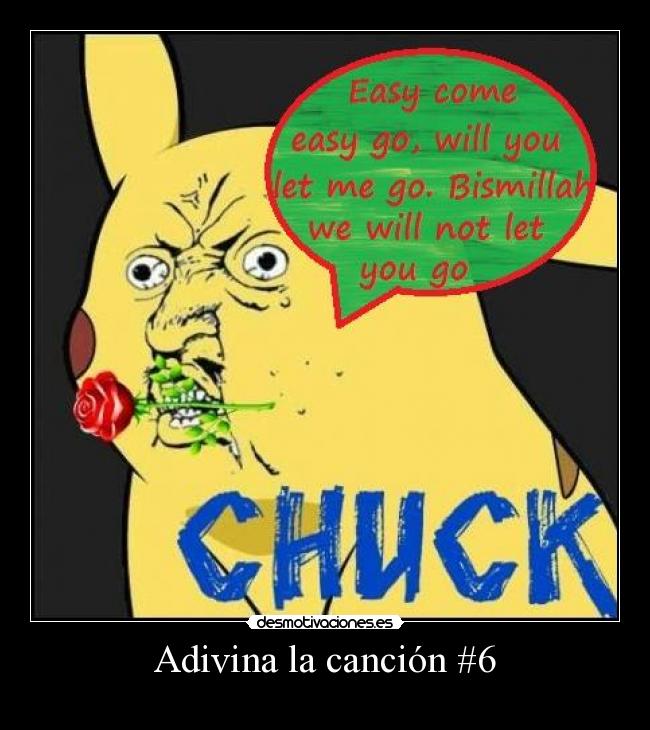 Adivina la canción #6 -