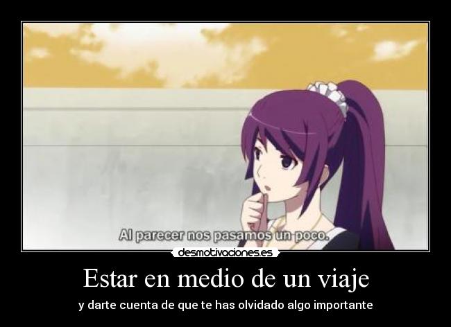 carteles bakemonogatari desmotivaciones