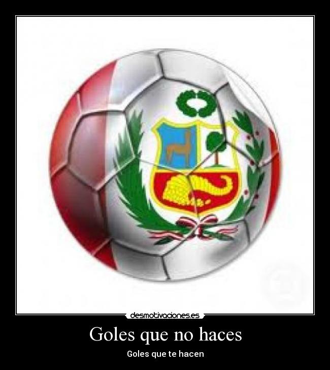 Goles que no haces - 