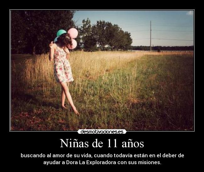 Niñas de 11 años -