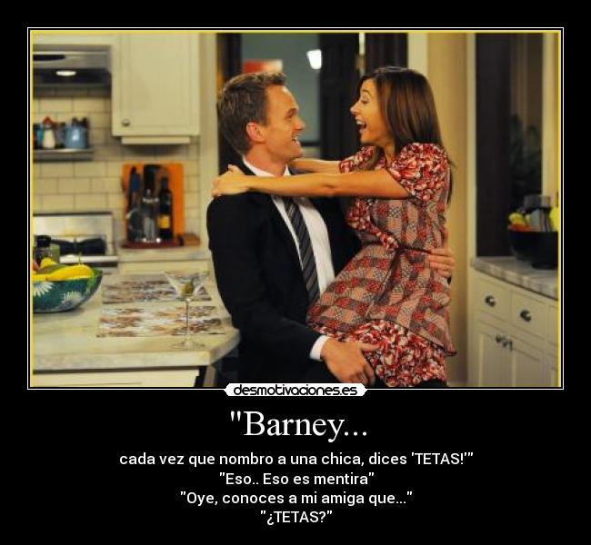 carteles barney lili como conoci vuestra madre desmotivaciones