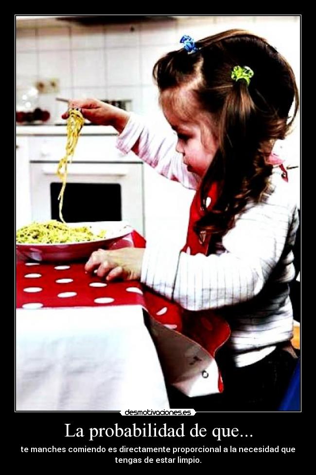 La probabilidad de que... - 