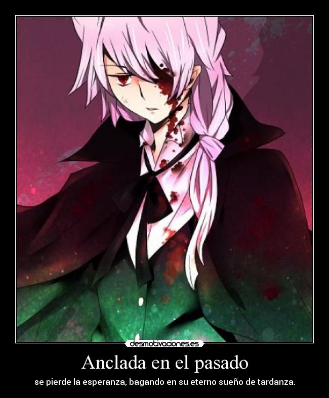 carteles pasado madhatter pandora hearts xerxes break desmotivaciones