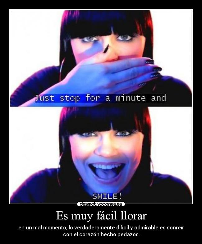 Es muy fácil llorar - 