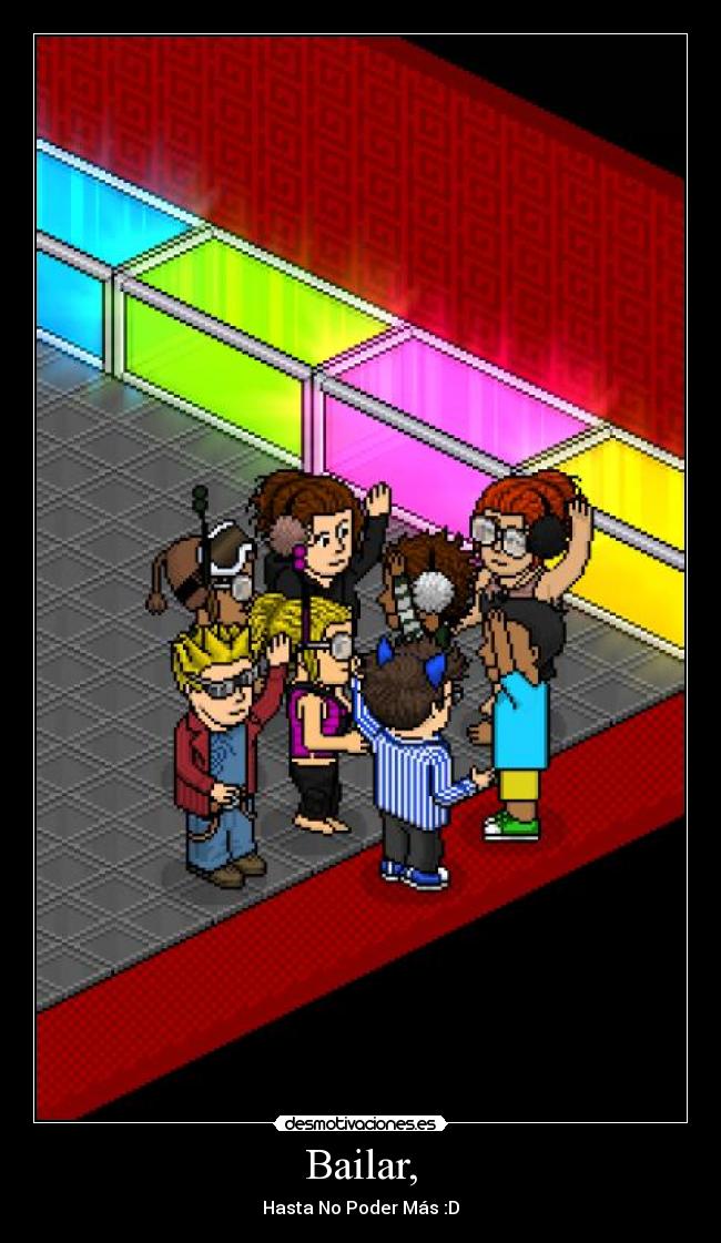 carteles bailar desmotivaciones