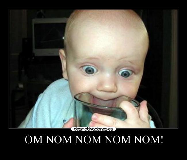 carteles nom nom nom nom nom nom nom jair desmotivaciones