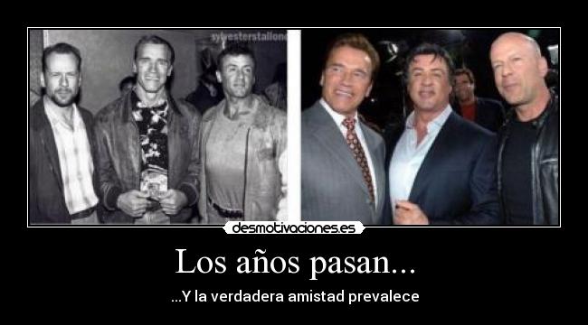Los años pasan... -