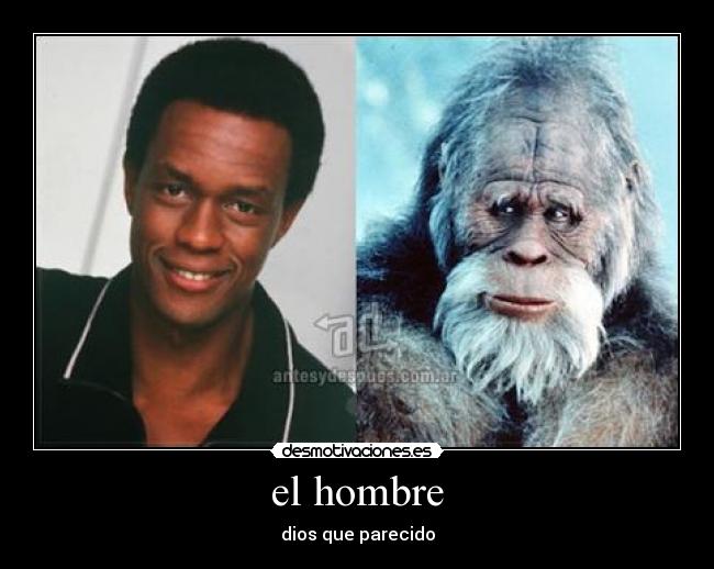 el hombre - dios que parecido