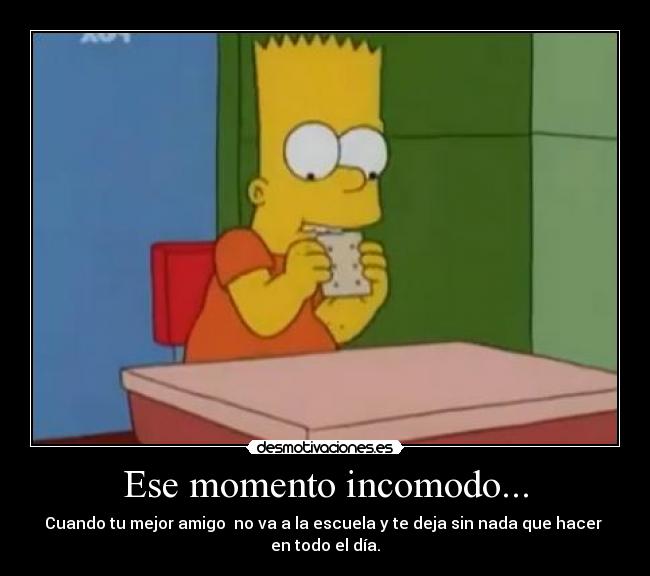 Ese momento incomodo... - 
