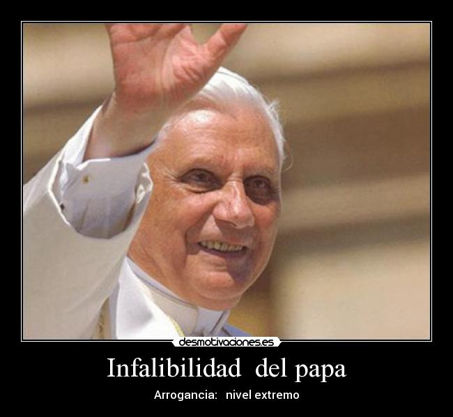 Infalibilidad del papa -