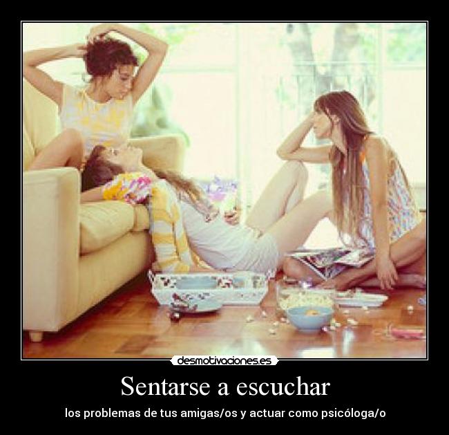 Sentarse a escuchar - 