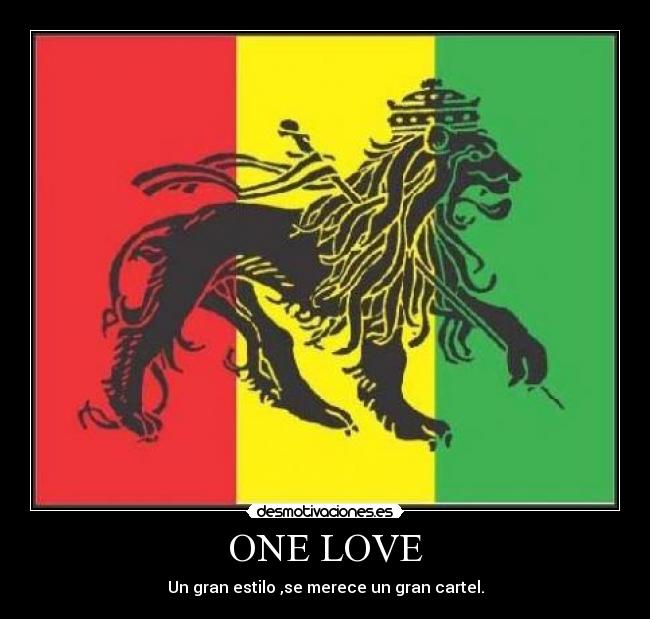ONE LOVE - 