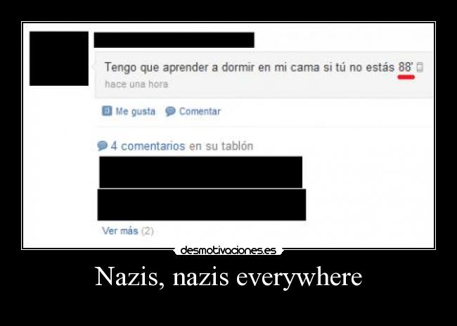 Nazis, nazis everywhere -