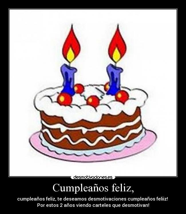 Cumpleaños feliz, - 