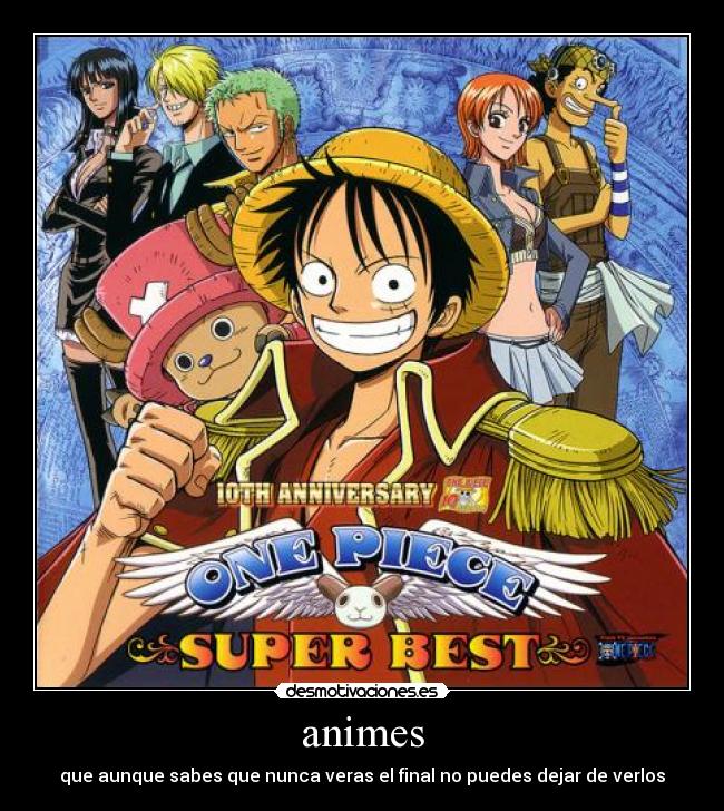 carteles anime desmotivaciones