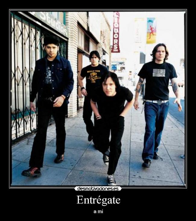 Entrégate - a mi