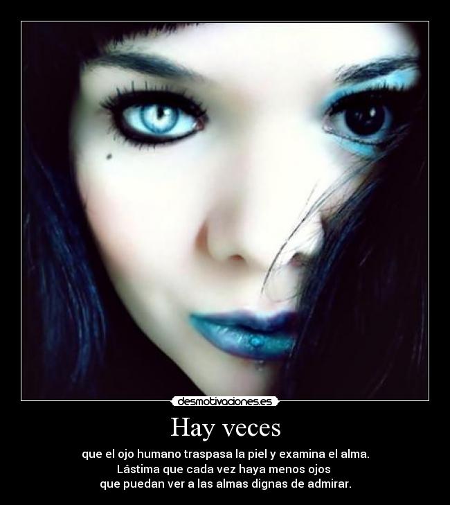Hay veces -