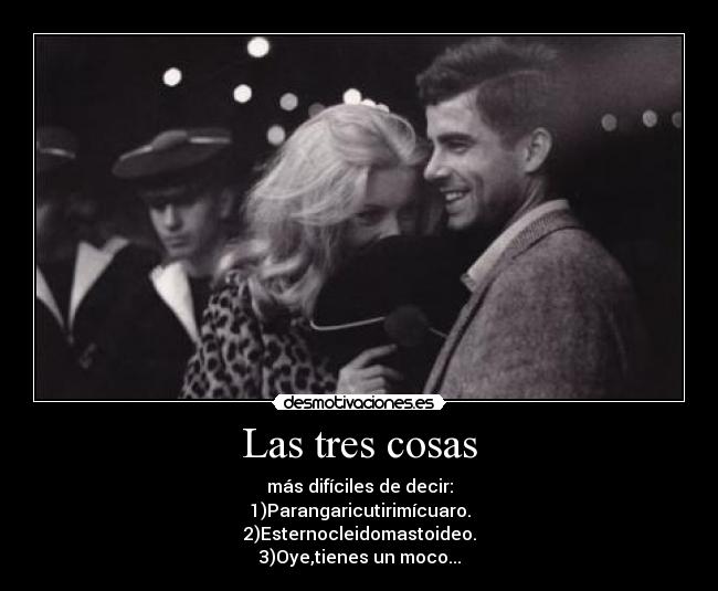Las tres cosas - 
