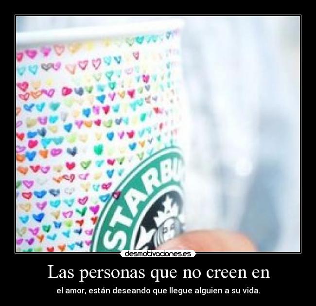 Las personas que no creen en - 