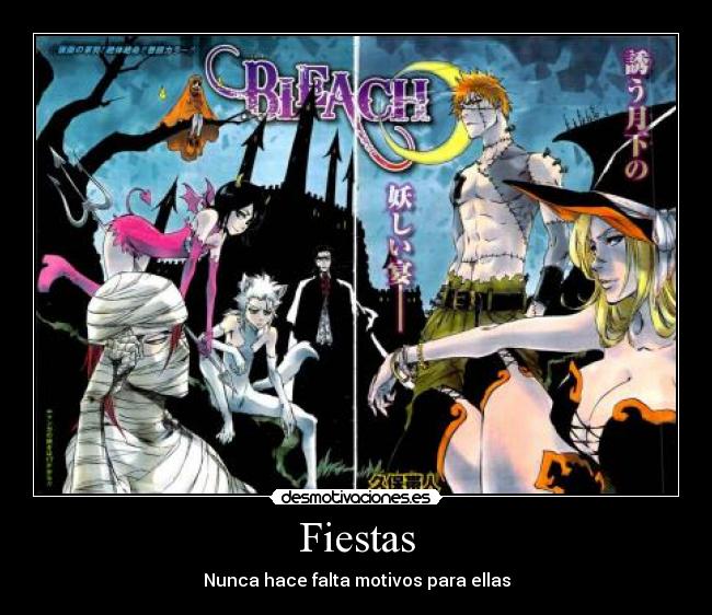 Fiestas - Nunca hace falta motivos para ellas