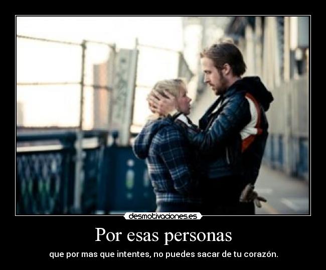 Por esas personas - 