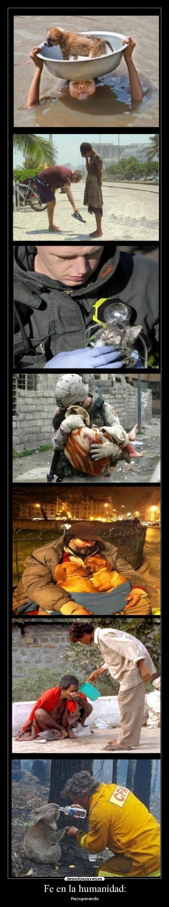 Fe en la humanidad: - 