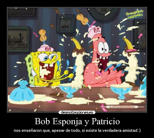 Bob Esponja y Patricio -